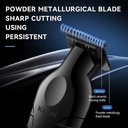 Kemei 2299 Barber Cordless Hair Trimmer 0mm Zero Gapped Carving Clipper  Professional Electric Finish Cutting Machine