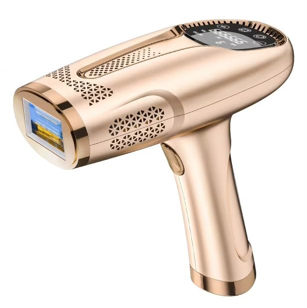 [B0G6XYXF2F] SE2 Home IPL Laser Hair Removal Device, Ice Cooling Technology, 9 Power Levels, Permanent and Painless Hair Removal, Interchangeable Magnetic Heads, White