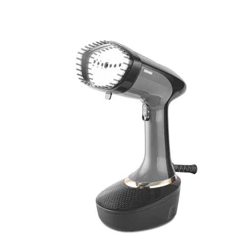 Manual Garment Steamer 1500W, 400ml Tank, 3 Ironing Methods