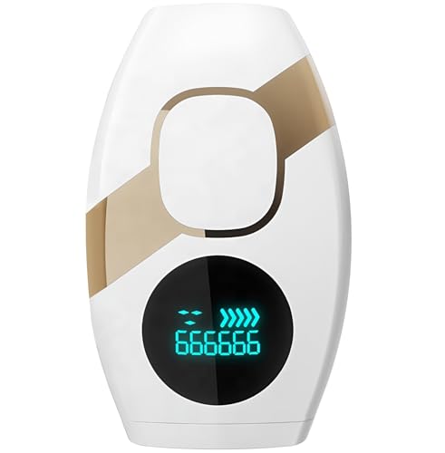IPL Laser Hair Removal Device at-Home for Women Men Painless Permanent Facial Upper Lip Bikini Line Armpits Back Legs Arms Face Back Whole Body Remover
