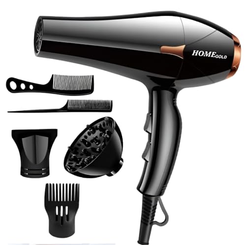 [B0FLVZ1Y8D] Professional Hair Dryer HG-687 4000W Multi Heat Settings