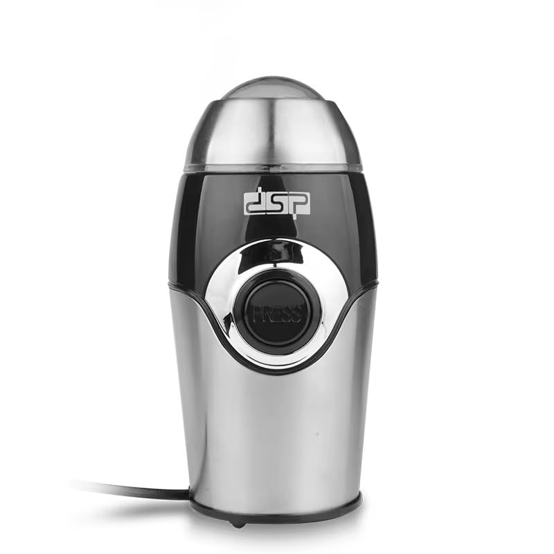 Electric Coffee Grinder Spice Grinder 200W 304 Stainless Steel Blades Capacity for Milk, Spices, Nuts - KA3001