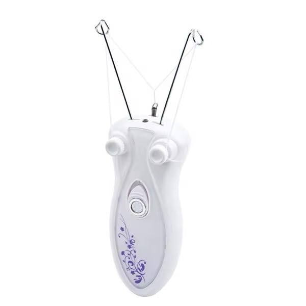 [B0G764B1WQ] ماكينة إزالة الشعر بالفتلة الخيط الكهربائية HP2999، جهاز خفيف لإزالة الشعر، لون أبيض، للاستخدام المنزلي والتجاري والفندقي