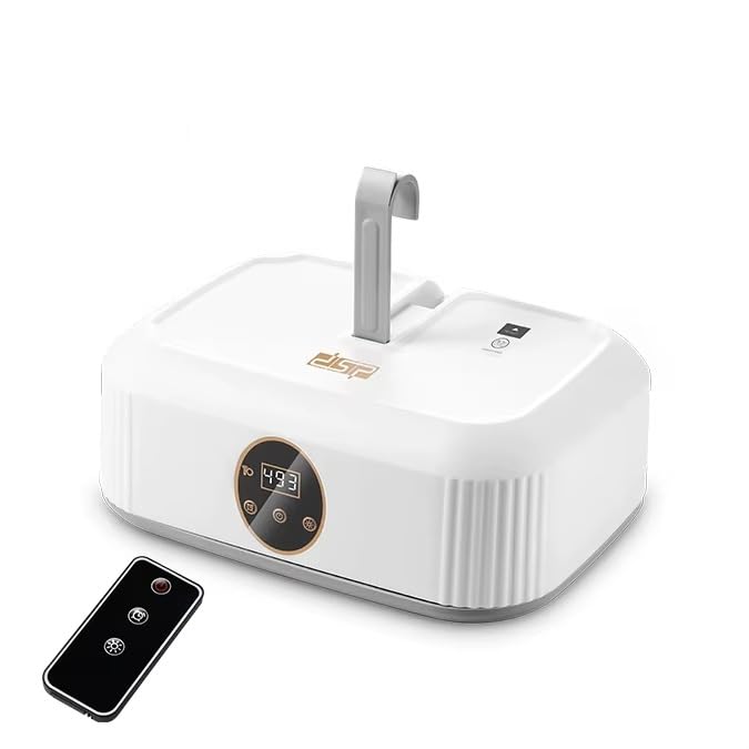 Electric Clothes Dryer, Portable Folding Clothes Dryer with Drying Bag for Travel Home Apartment, 600W, Low Noise 53dB, UV