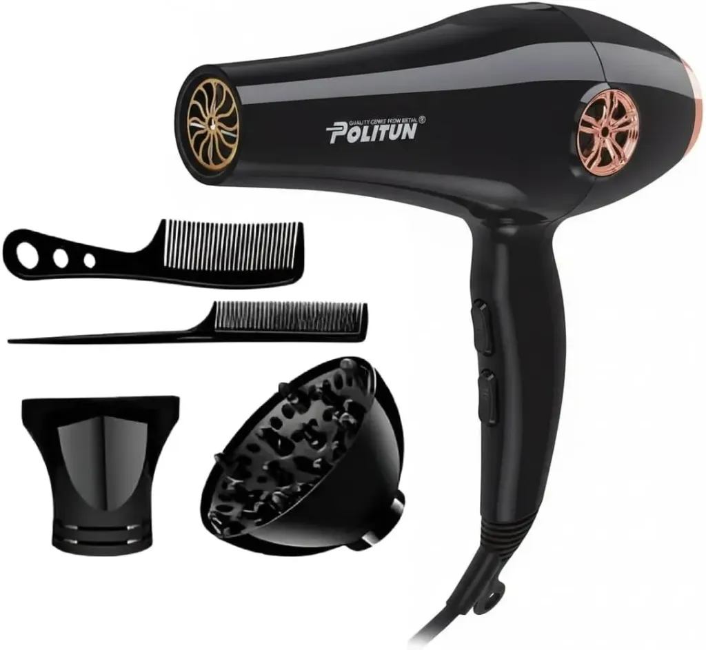 [B0F7LFK4ND] بلوتون مجفف شعر pt-v8 بقوة 5000 واط