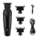 Kemei km-PG2299 Barber Cordless Hair Trimmer 0mm Zero Gapped Carving Clipper  Professional Electric Finish Cutting Machine