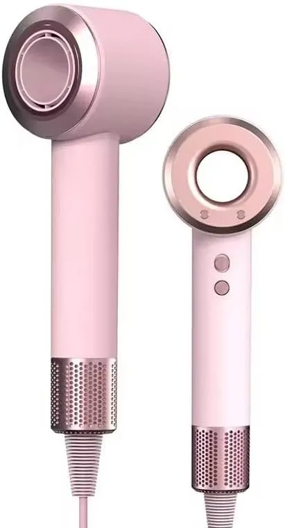 Hotel Ionic Fast Hair Dryer with Cool Air and Overheat Protection, 3 Speeds and 3 Temperature, 60dB Low Noise Level, Dual Filter