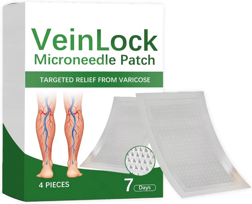 Veins Against Varicose Patch, Patch Varicose Veins, Leg Care Patch, Improve Blood Circulation, Strengthen Blood Vessels, Relieve Edema, Elimination Spider Veins